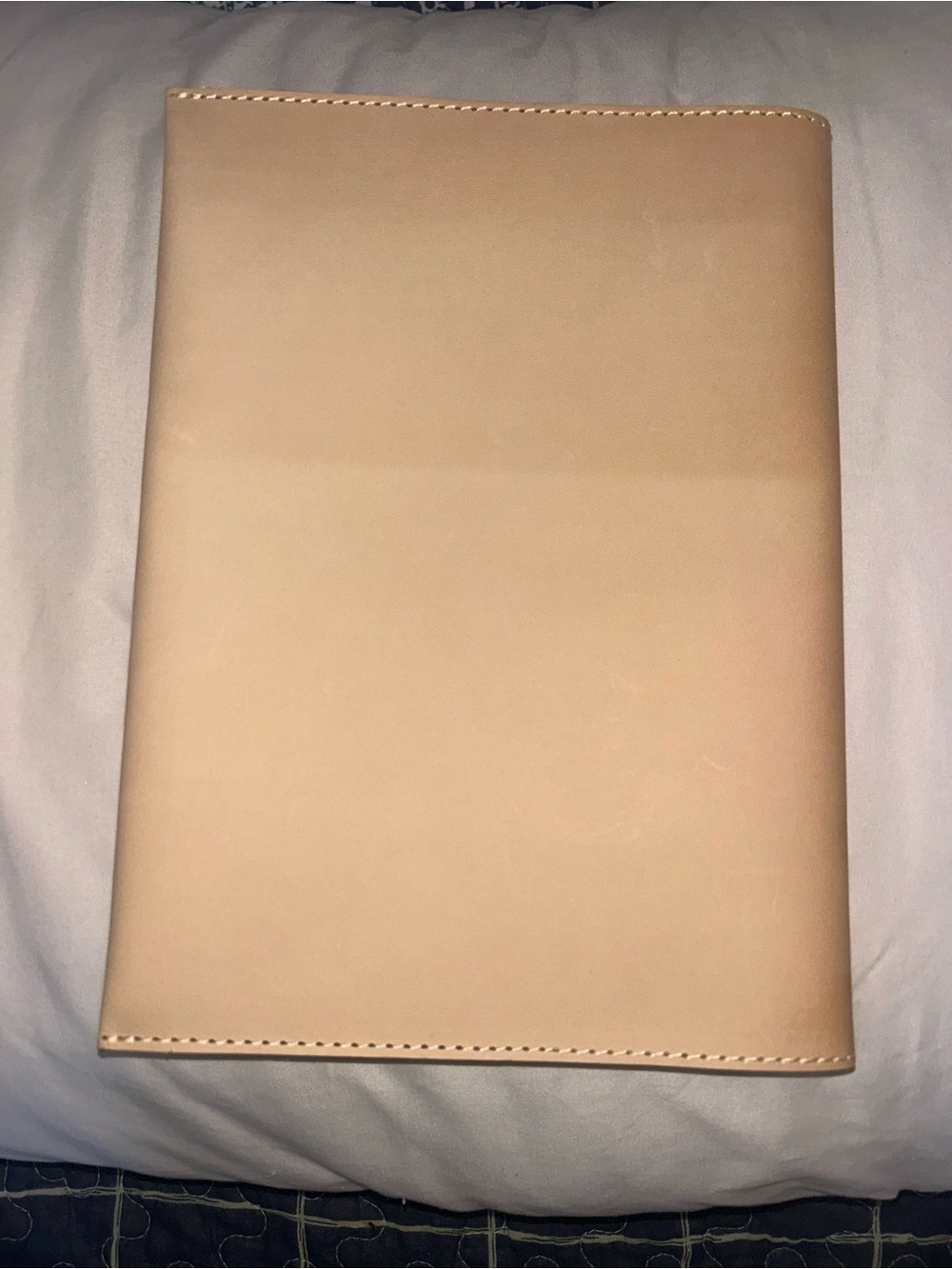 Consuela Diego Leather Notebook Cover with Embossed MTRA Crest - Picture 2 of 4